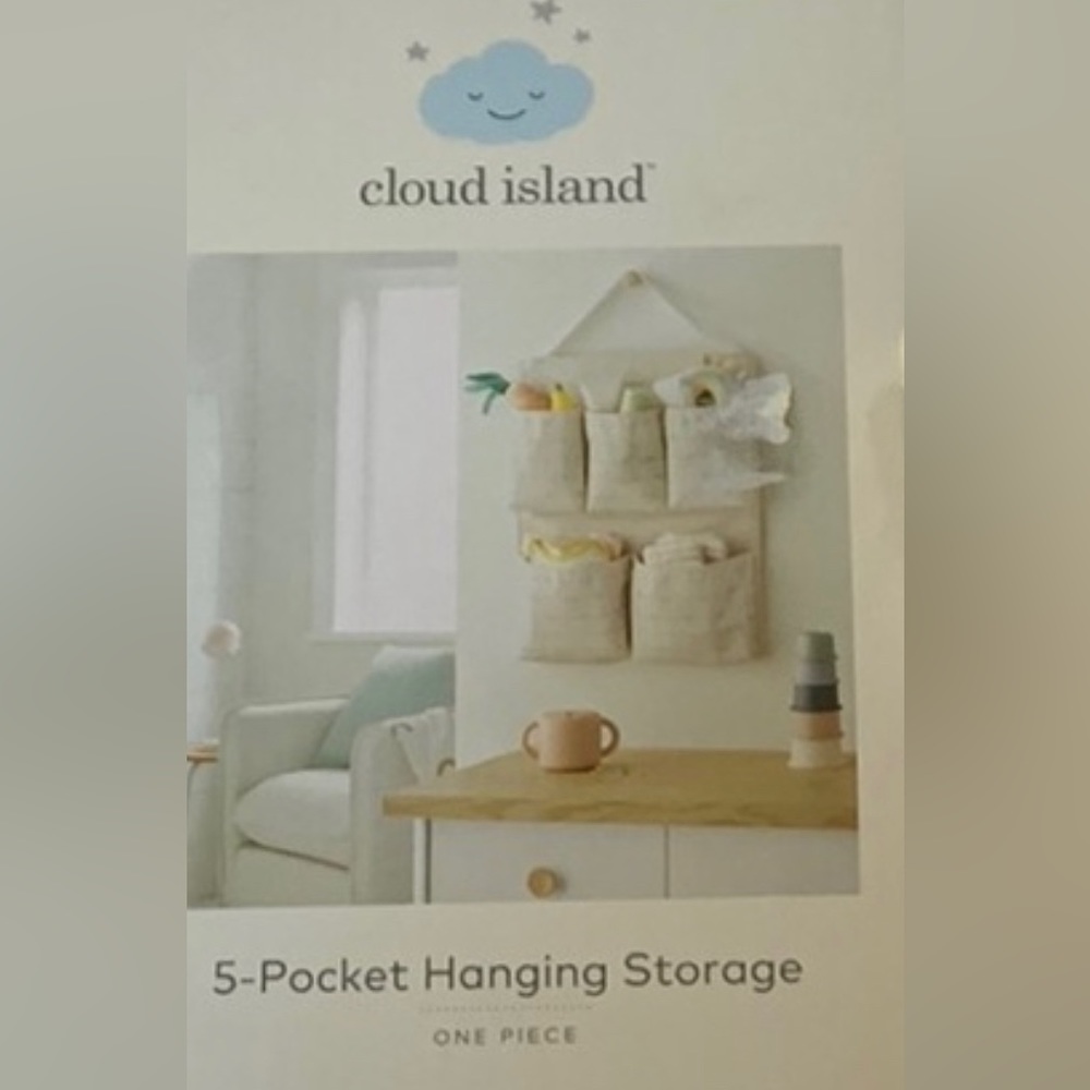 Cloud Island Hanging storage. Brand new